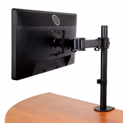 StarTech.com Desk Mount Monitor Arm for up to 34" (8 kg) VESA Compatible Displays - Articulating Pole Mount Single Monitor Arm - Ergonomic Height Adjustable Monitor Mount - Desk Clamp/Grommet - Additional view 5