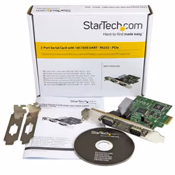 StarTech.com 2-Port PCI Express Serial Card with 16C1050 UART - RS232 - Additional view 5