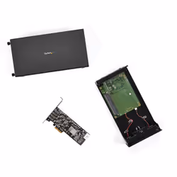 StarTech.com Thunderbolt 3 PCIe Expansion Chassis, External Enclosure with One PCI Express Slot, PCIe Box for Laptops/Desktops/All-In-Ones, 5K/4K Output Via TB3/DP Ports, TAA Compliant - Additional view 5