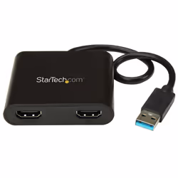 StarTech.com USB 3.0 to Dual HDMI Adapter, USB to 2x HDMI Monitor Converter for Windows (no support for macOS/ChromeOS/Linux) - TAA - Additional view 5