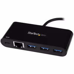 StarTech.com USB-C to Ethernet Adapter with 3-Port USB 3.0 Hub and Power Delivery - Additional view 4