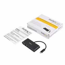 StarTech.com USB-C to Ethernet Adapter with 3-Port USB 3.0 Hub and Power Delivery - Additional view 5