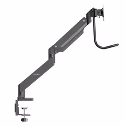 StarTech.com Desk Mount Dual Monitor Arm - Ergonomic Dual Monitor VESA Mount 32" (17.6lb) Displays - Crossbar Handle for Synchronized Full Motion - Height Adjustable - C-Clamp/Grommet - Additional view 4