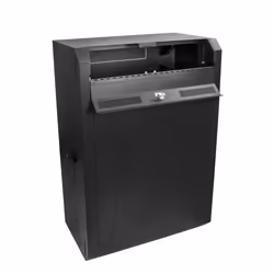 StarTech.com 8U 19" Vertical Wall Mount Server Rack Cabinet - Low Profile (15") - 30" Deep Locking Network Enclosure w/2U for Switch Patch Panel Router Mounting IT/Data Cabinet Assembled - Additional view 4