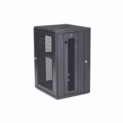 StarTech.com 4-Post 18U Wall Mount Network Cabinet with 1U Shelf, 19" Hinged Wall-Mounted Server Rack for Data / AV / Electronics / Computer Equipment, Flexible Vented Rack Enclosure - Additional view 4
