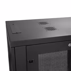 StarTech.com 4-Post 24U Server Rack Cabinet, Lockable 19" Data Rack Cabinet for Computer / AV / IT Equipment, Office / Home Network Rack with Casters & Adjustable Mounting Rails - Additional view 6