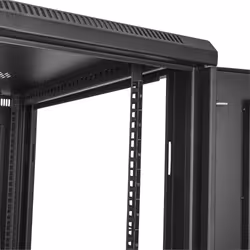 StarTech.com 4-Post 18U Server Rack Cabinet, Lockable 19" Data Rack Cabinet for Computer / AV / IT Equipment, Office / Home Network Rack with Casters & Adjustable Mounting Rails - Additional view 4