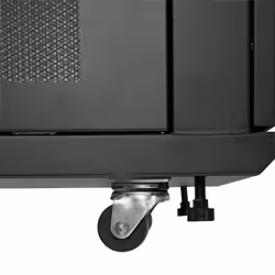 StarTech.com 4-Post 18U Server Rack Cabinet, Lockable 19" Data Rack Cabinet for Computer / AV / IT Equipment, Office / Home Network Rack with Casters & Adjustable Mounting Rails - Additional view 5