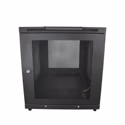 StarTech.com 4-Post 12U Server Rack Cabinet, Lockable 19" Data Rack Cabinet for Computer / AV / IT Equipment, Office / Home Network Rack with Casters & Adjustable Mounting Rails - Additional view 4