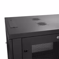 StarTech.com 4-Post 12U Server Rack Cabinet, Lockable 19" Data Rack Cabinet for Computer / AV / IT Equipment, Office / Home Network Rack with Casters & Adjustable Mounting Rails - Additional view 8
