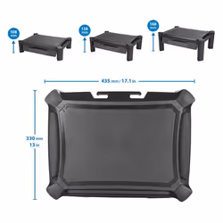 StarTech.com Monitor Riser - Drawer - Height Adjustable - Additional view 7