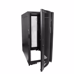 StarTech.com 4-Post 25U Server Rack Cabinet, Lockable 19" Data Rack Cabinet for Computer / AV / IT Equipment, Office / Home Network Rack with Casters & Adjustable Mounting Rails - Additional view 4