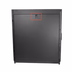 StarTech.com 4-Post 25U Server Rack Cabinet, Lockable 19" Data Rack Cabinet for Computer / AV / IT Equipment, Office / Home Network Rack with Casters & Adjustable Mounting Rails - Additional view 7