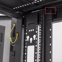 StarTech.com 4-Post 25U Server Rack Cabinet, Lockable 19" Data Rack Cabinet for Computer / AV / IT Equipment, Office / Home Network Rack with Casters & Adjustable Mounting Rails - Additional view 8