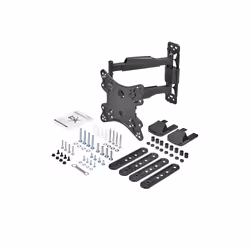 StarTech.com Full Motion TV Wall Mount - 32-55 inch (77lb/35kg) VESA Displays - Low Profile Universal Flat Screen TV Wall Mount - Heavy Duty Adjustable Tilt/Swivel Articulating Arm Bracket - Additional view 8