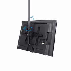 StarTech.com TV Ceiling Mount - Full-Motion Universal Hanging Single Screen Mount with Adjustable Telescopic Short Pole - Tilt / Swivel - VESA Bracket for 32”-75" Displays - Additional view 5
