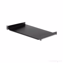 StarTech.com 1U Fixed Server Rack Mount Shelf - 10in Deep Steel Universal Cantilever Tray for 19" AV/ Network Equipment Rack - Heavy Duty Steel - Weight Capacity 44lbs/20kg, Black - Additional view 7