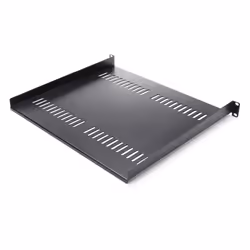 StarTech.com 1U Server Rack Shelf - Universal Vented Rack Mount Cantilever Tray for 19" Network Equipment Rack & Cabinet - Heavy Duty Steel – Weight Capacity 44lb/20kg - 16" Deep Shelf, Black - Additional view 7