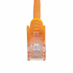 StarTech.com Cat5e Ethernet Patch Cable with Snagless RJ45 Connectors - 10 m, Orange - Additional view 4