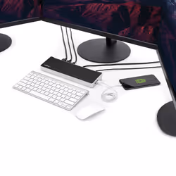 StarTech.com 4K USB-C Dock , Triple UHD 4K Monitor Docking Station, Mac & Windows, USB C to HDMI & DisplayPort, 60W Power Delivery, 5x USB 5Gbps Hub - TAA - Additional view 5