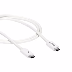 StarTech.com Thunderbolt 3 Cable - 20Gbps - 1m - White - Thunderbolt, USB, and DisplayPort Compatible - Additional view 4