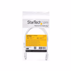 StarTech.com Thunderbolt 3 Cable - 20Gbps - 1m - White - Thunderbolt, USB, and DisplayPort Compatible - Additional view 8