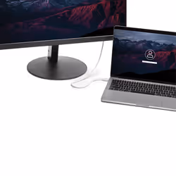 StarTech.com Thunderbolt 3 Cable - 40Gbps - 0.5m - White - Thunderbolt, USB, and DisplayPort Compatible - Additional view 4
