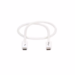 StarTech.com Thunderbolt 3 Cable - 40Gbps - 0.5m - White - Thunderbolt, USB, and DisplayPort Compatible - Additional view 5