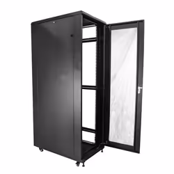 StarTech.com 4-Post 42U Server Rack Cabinet, 19" Data Rack Cabinet for Computer / AV / IT Equipment mount, Rack Server Cabinet with Casters, Full Size Industrial Network Cabinet - Additional view 5