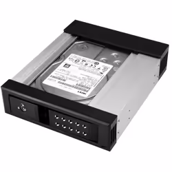 StarTech.com 5.25 to 3.5 Hard Drive Hot Swap Bay - For 3.5" SATA/SAS Drives - Trayless - Aluminum - Additional view 6