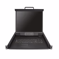 StarTech.com Rackmount KVM Console - Single Port VGA KVM with 19" LCD Monitor for Server Rack - Fully Featured Universal 1U LCD KVM Drawer w/Cables & Hardware - USB Support - 50,000 MTBF - Additional view 6