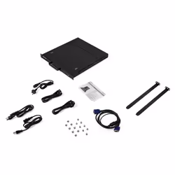 StarTech.com Rackmount KVM Console - Single Port VGA KVM with 17" LCD Monitor for Server Rack - Fully Featured Universal 1U LCD KVM Drawer w/Cables & Hardware - USB Support - 50,000 MTBF - Additional view 7