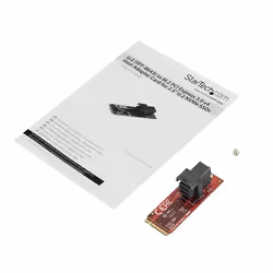 StarTech.com U.2 (SFF-8643) to M.2 PCI Express 3.0 x4 Host Adapter Card for 2.5” U.2 NVMe SSD - Additional view 6