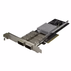 StarTech.com Dual Port 40G QSFP+ Network Card - Intel XL710 Open QSFP+ Converged Adapter - PCIe 40 Gigabit Ethernet Server NI ...