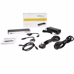 StarTech.com Dual Monitor USB C Docking Station with 60W Power Delivery for Windows Laptops - USB C to HDMI / DVI Dock - USB 3.1 Gen 1 Type C Dock w/ Charging - Thunderbolt 3 Compatible - Additional view 8