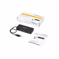 StarTech.com USB 3.0 Mini Dock - Dual Monitor USB-A Docking Station with DisplayPort 4K 60Hz Video & Gigabit Ethernet - 1ft (30cm) cable - Portable USB 3.1 Gen 1 Type-A Laptop Adapter - Additional view 6