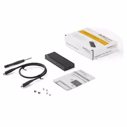 StarTech.com USB-C 10Gbps to M.2 NVMe SSD Enclosure - Portable External M.2 NGFF PCIe Aluminum Case - 1GB/s Read/Write - Supports 2230, 2242, 2260, 2280 - TB3 Compatible - Mac & PC - Additional view 8