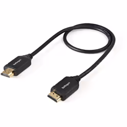 StarTech.com 1.6ft (50cm) Premium Certified HDMI 2.0 Cable with Ethernet - High Speed Ultra HD 4K 60Hz HDMI Cable HDR10 - HDMI Cord (Male/Male Connectors) - For UHD Monitors, TVs, Displays - Additional view 4