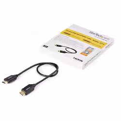 StarTech.com 1.6ft (50cm) Premium Certified HDMI 2.0 Cable with Ethernet - High Speed Ultra HD 4K 60Hz HDMI Cable HDR10 - HDMI Cord (Male/Male Connectors) - For UHD Monitors, TVs, Displays - Additional view 5