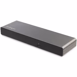 StarTech.com Thunderbolt 3 Dock - Dual 4K 60Hz Monitor TB3 Laptop Docking Station with DisplayPort, HDMI & 1080p VGA - 85W Po ...