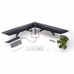 StarTech.com Thunderbolt 3 Dock - Dual 4K 60Hz Monitor TB3 Laptop Docking Station with DisplayPort, HDMI & 1080p VGA - 85W Power Delivery & Charging - 2x USB-A, Ethernet - Mac & Windows - Additional view 5