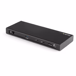 StarTech.com Thunderbolt 3 Dock - Dual Monitor 4K 60Hz TB3 Laptop Docking Station with DisplayPort - PCIe M.2 NVMe SSD Enclosure - 85W Power Delivery - SD 4.0, 10Gbps USB-C, 2 USB-A Hub - TAA - Additional view 2