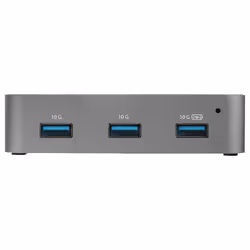 StarTech.com 4 Port USB C Hub with Power Adapter - USB 3.1/3.2 Gen 2 (10Gbps) - USB Type C to 4x USB-A - Self Powered Desktop USB Hub with Fast Charging Port (BC 1.2) - Desk Mountable~4 Port USB C Hub with Power Adapter - USB 3.2 Gen 2 (10Gbps) - USB Type C to 4x USB-A - Self Powered Desktop USB Hub with Fast Charging Port (BC 1.2) - Desk Mountable