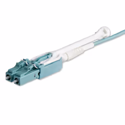 StarTech.com 1m (3ft) MTP(F)/PC to 4x LC/PC Duplex Breakout OM3 Multimode Fiber Optic Cable, OFNP Plenum, 40G Networks, Low Insertion Loss - Fiber Jumper Cord