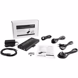 StarTech.com 8 Port Serial Hub USB to RS232/RS485/RS422 Adapter - Industrial USB 2.0 to DB9 Serial Converter Hub - IP30 Rated - Din Rail Mountable Metal Serial Hub - 15kV ESD Protection - Additional view 5