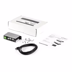 StarTech.com 4-Port USB 2.0 Hub - Metal Industrial USB-A Hub with ESD & 350W Surge Protection - Extended Operating Temp -40 to 185°F - Din Rail/Wall/Desk Mountable - USB Expander Hub - Additional view 4