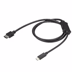 StarTech.com USB-C to eSATA Cable - For External Storage Devices - USB 3.0 (5Gbps) - 3 ft. (1 m) - Additional view 4