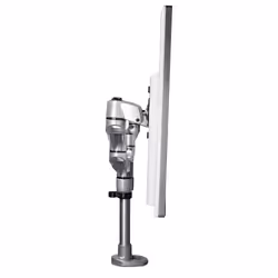 StarTech.com Desk Mount Dual Monitor Arm - Premium Articulating Monitor Arm - up to 30” VESA Mount Displays - Height Adjustable Monitor Mount - Rotate/Tilt/Swivel - Clamp/Grommet - Silver - Additional view 8