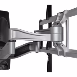 StarTech.com Full Motion TV Wall Mount - Heavy Duty Articulating TV Wall Mount Bracket for 32" to 75" (165lb/75kg) VESA Display - Universal Adjustable Tilt/Swivel Flat Screen Arm - Silver - Additional view 5