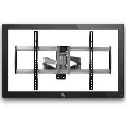 StarTech.com Full Motion TV Wall Mount - Heavy Duty Articulating TV Wall Mount Bracket for 32" to 75" (165lb/75kg) VESA Display - Universal Adjustable Tilt/Swivel Flat Screen Arm - Silver - Additional view 8